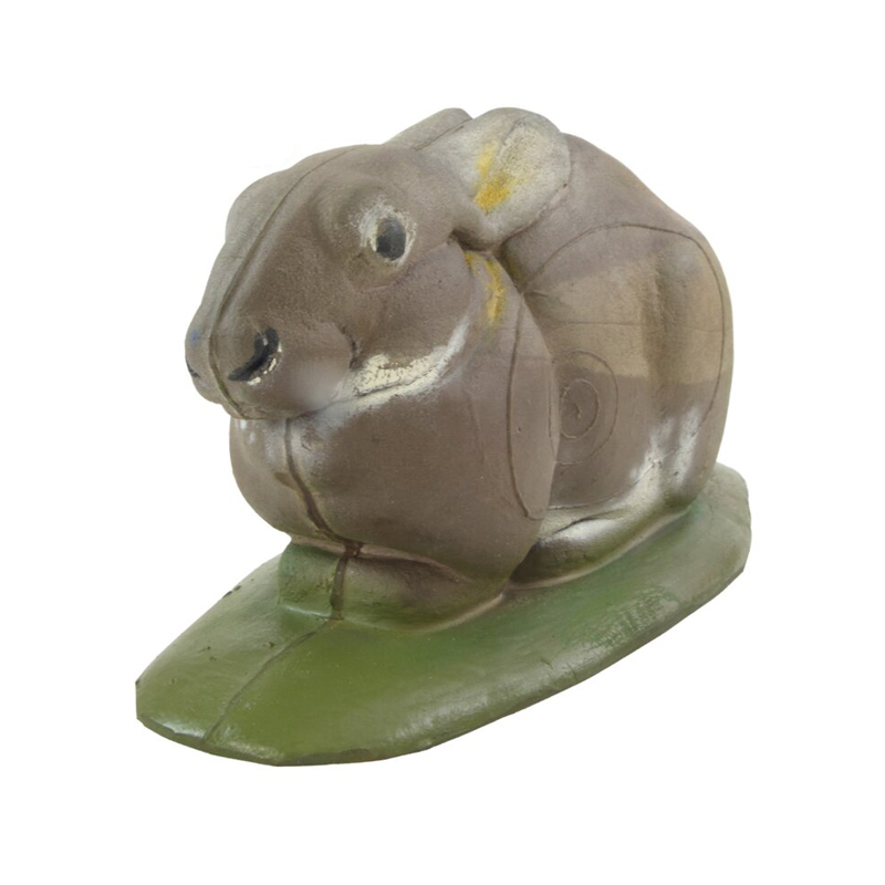 Natur Foam 3D Target Rabbit Lying | DutchBowStore.com