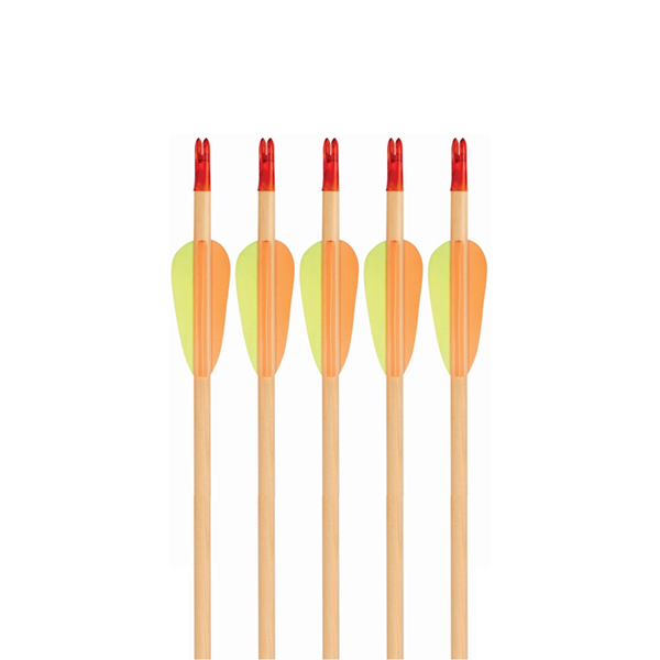 Wooden Recreational Arrow Multi-Pack 5