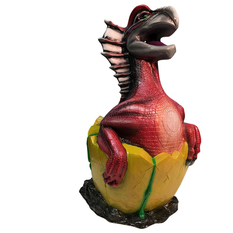 MM Crafts 3D Target Baby Dragon Red