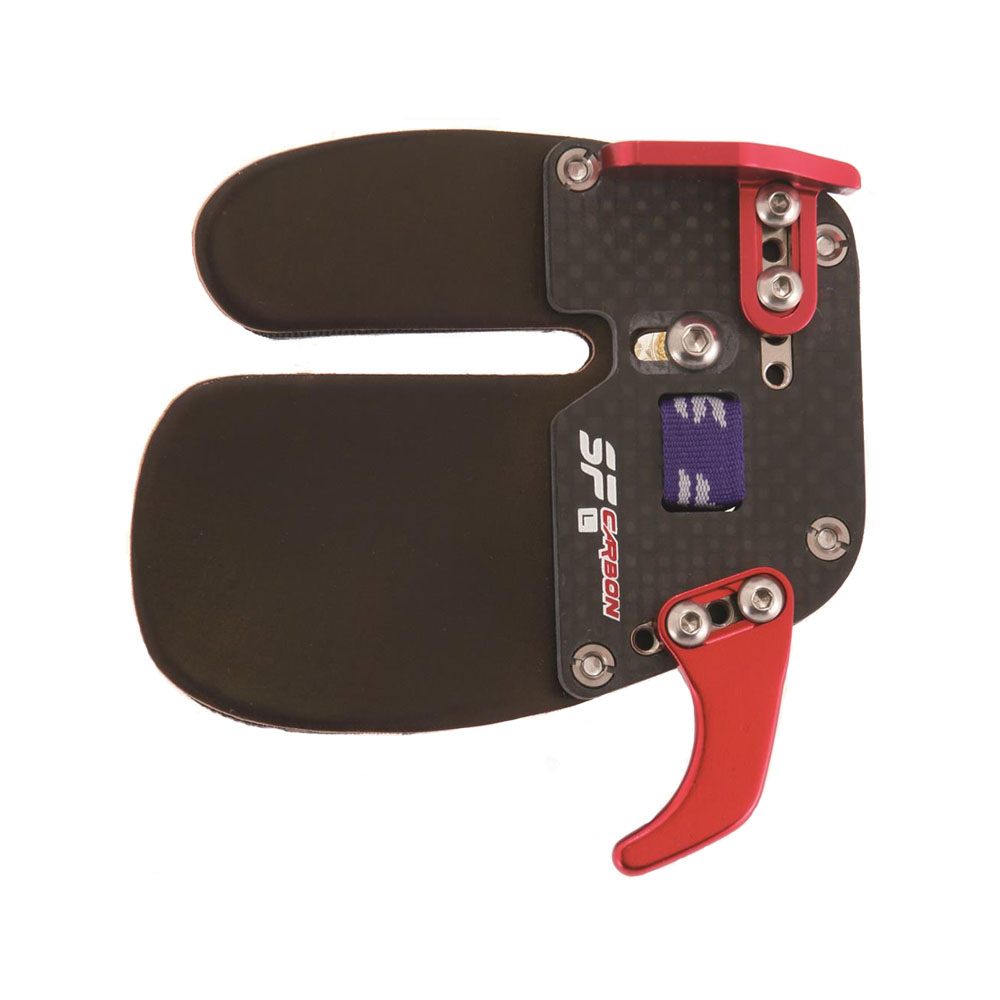 [SALE] SF Archery Fingertab Carbon Frame Cordovan Leather