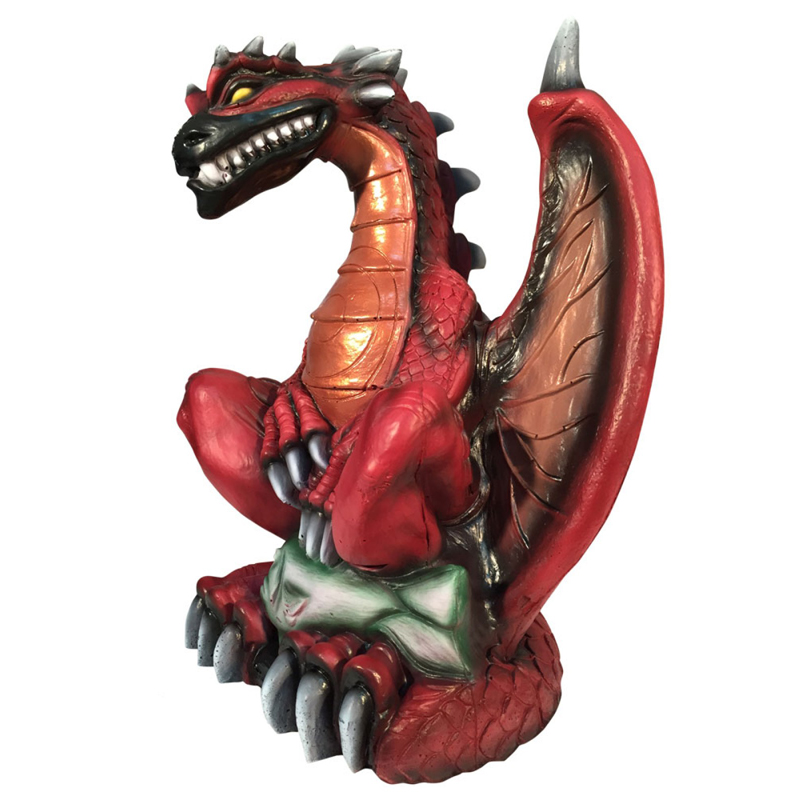 MM Crafts 3D Target Big Dragon Red