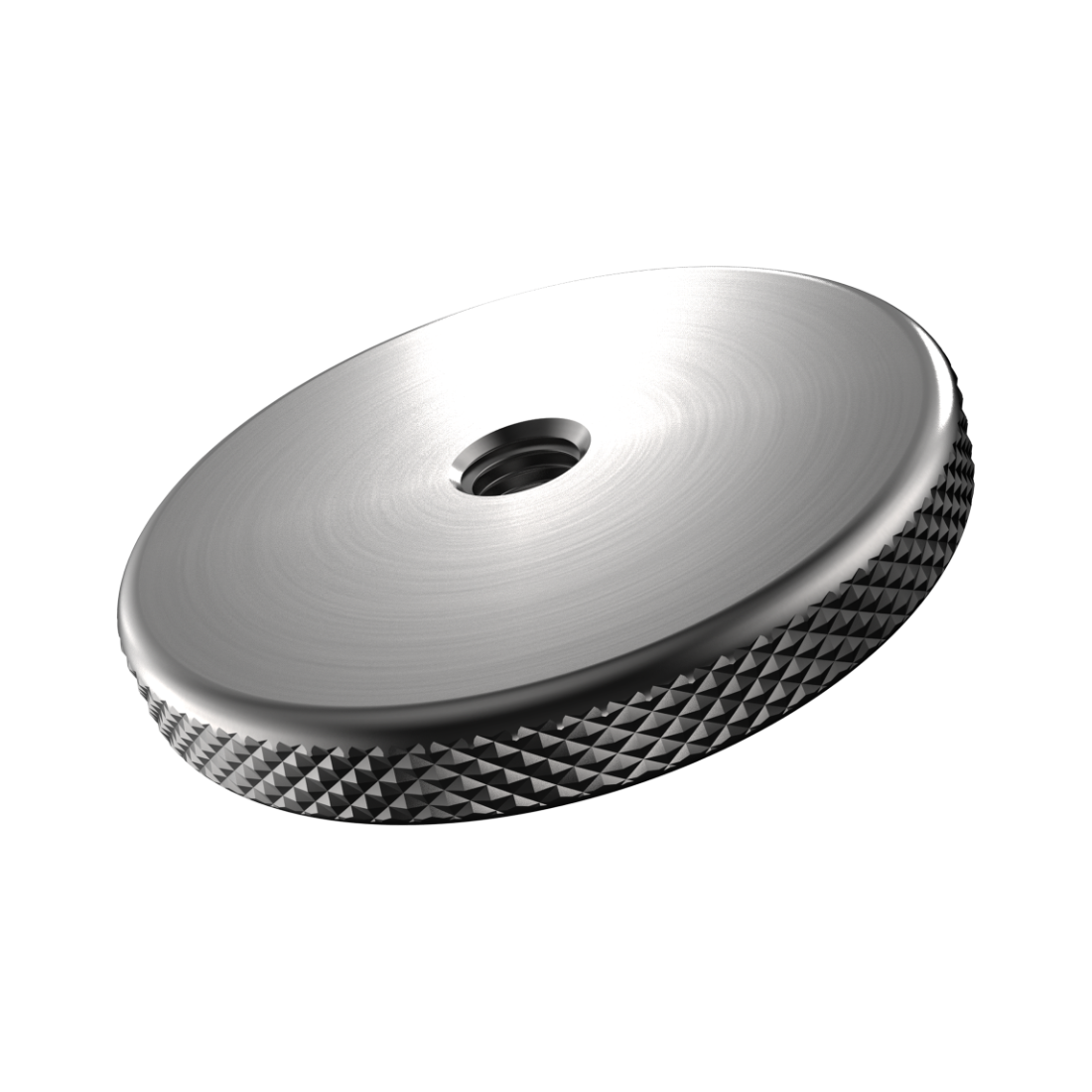 plat, accessoire, draadloze, knop, disc