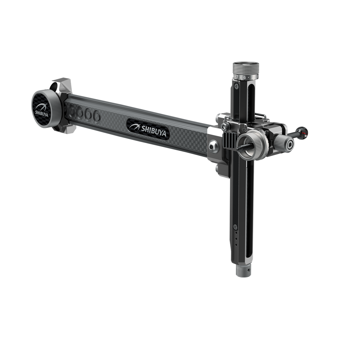 macro rail, camera rig, carbon fiber, metallic, Shibuya logo