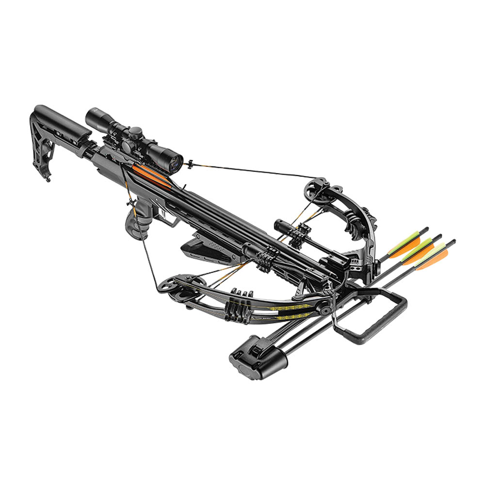 EK Archery Accelerator 370+ Black 185LBS Compound Crossbow