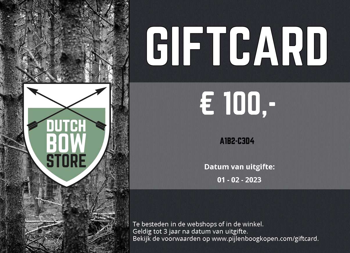 Giftcard 100 euro