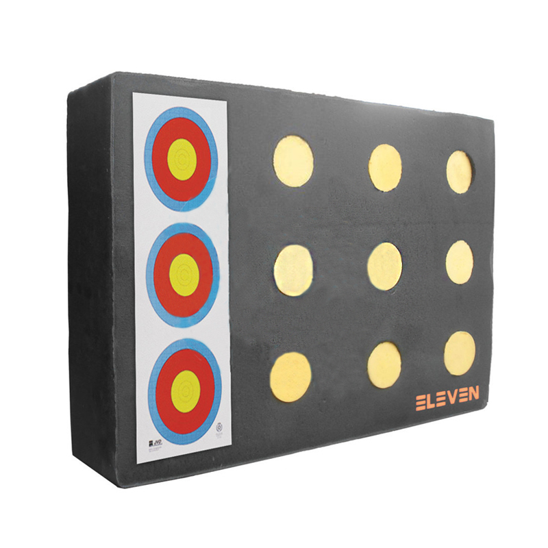 Eleven Plus Foam Target 70x100x20cm with Inserts