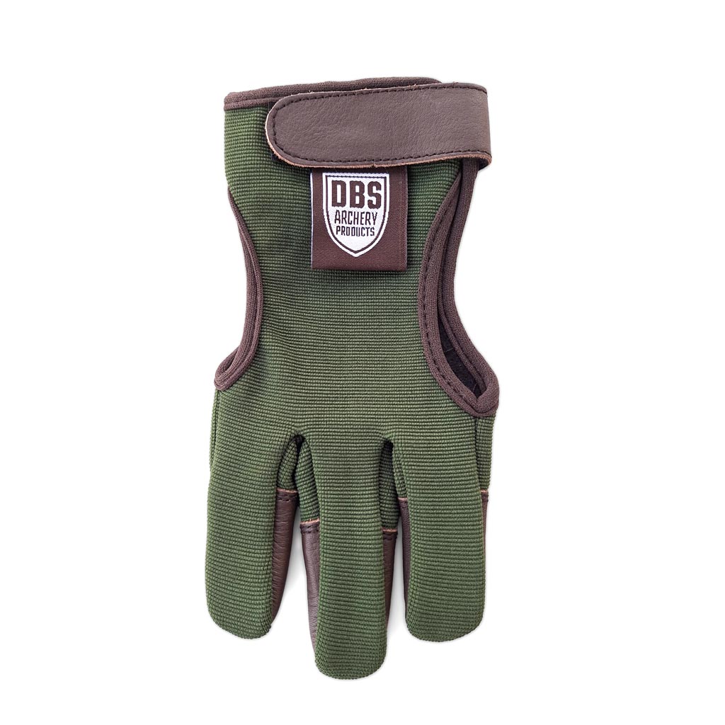 DBS Archery Schiethandschoen Green