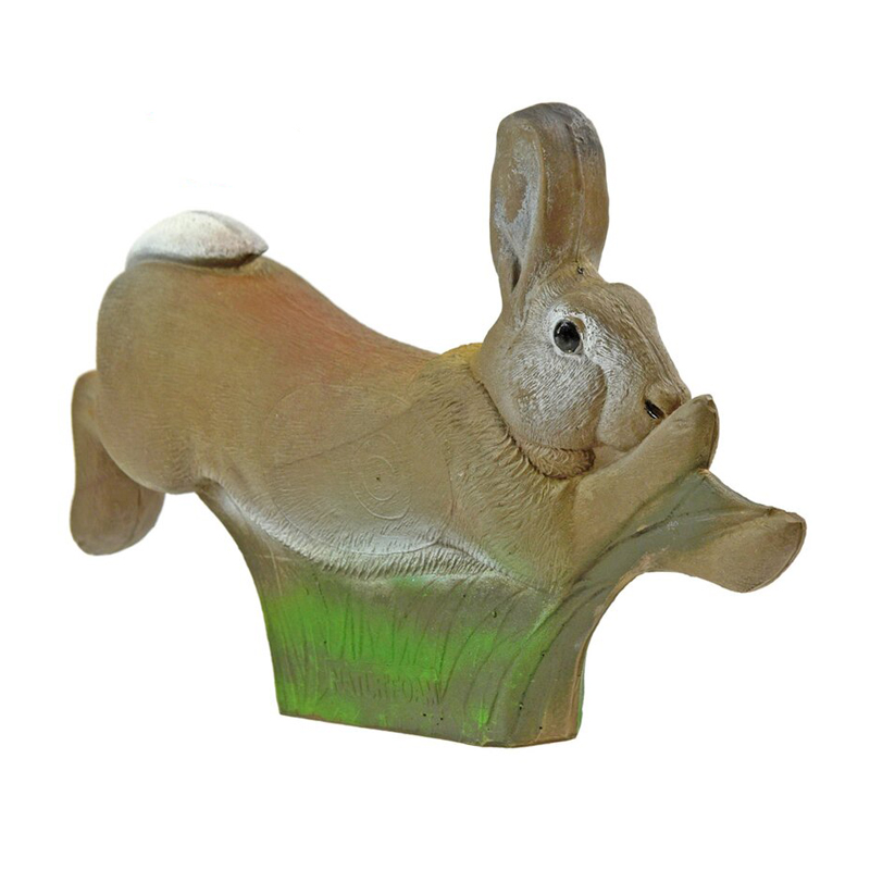 Natur Foam 3D Target Rabbit Running | DutchBowStore.com