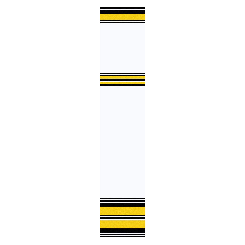 DBS Arrow Wrap Crested White/Yellow