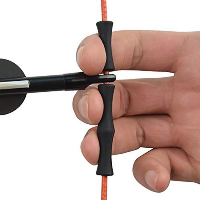 Archery Tag String with Finger Protection