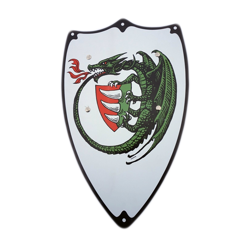 Holzkonig Shield with Flamethrowing Dragon big