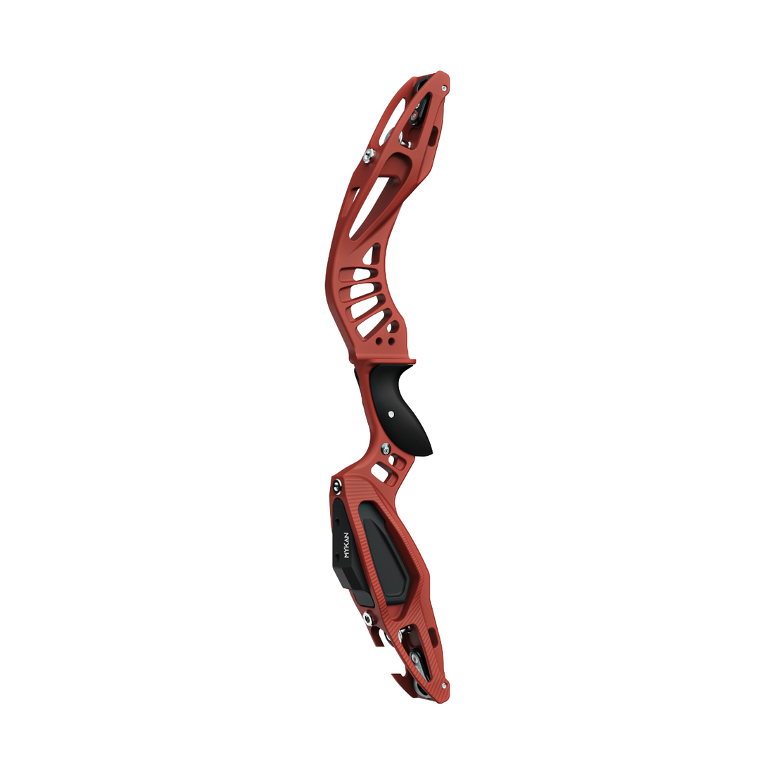 katrol, bogen, aluminium, rood, koolhouder