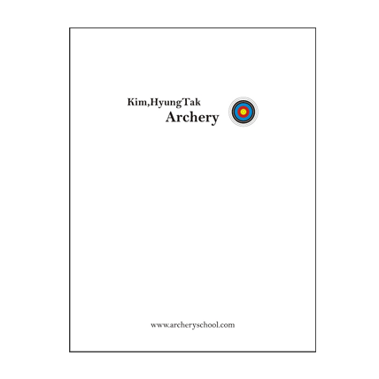 Kim Hyung Tak Archery book