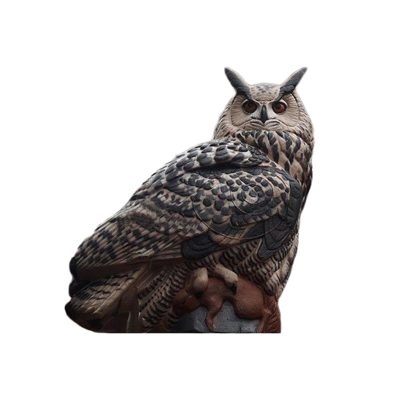 Natur Foam 3D Target Owl with Prey