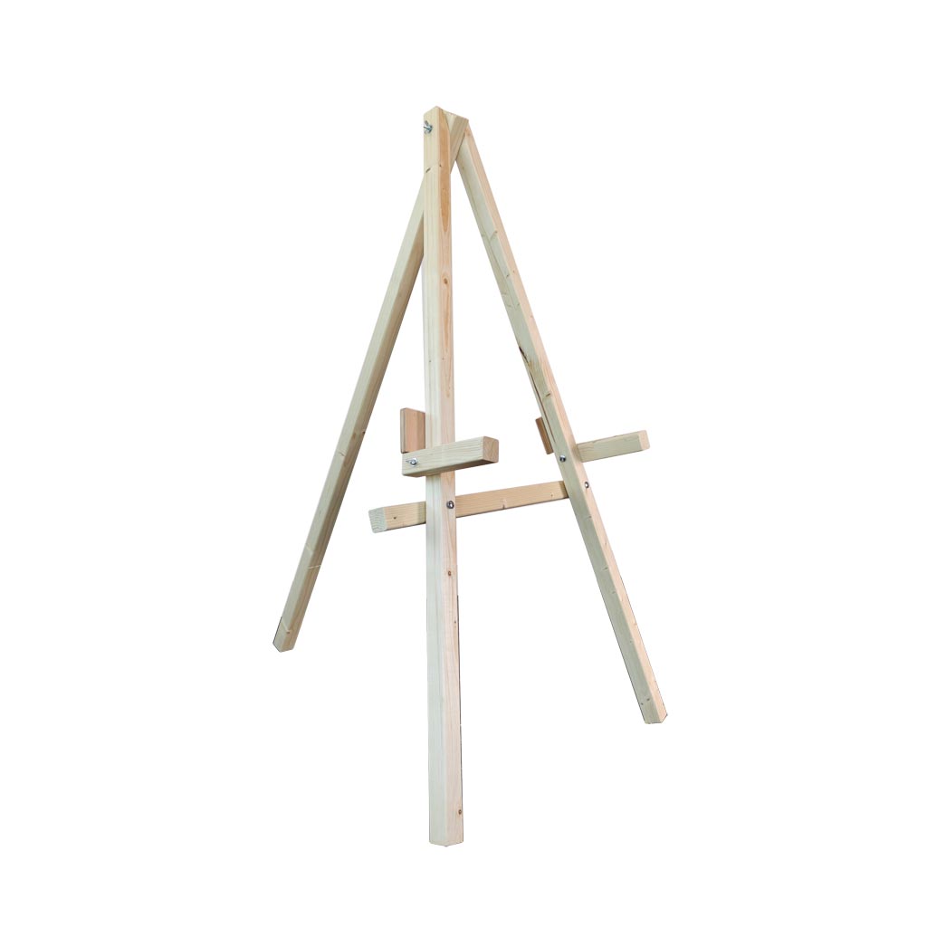 easel, houten, frame, tentoonstelling, studio
