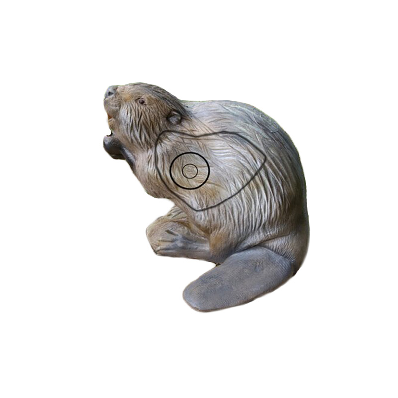 Natur Foam 3D Target Beaver Sitting