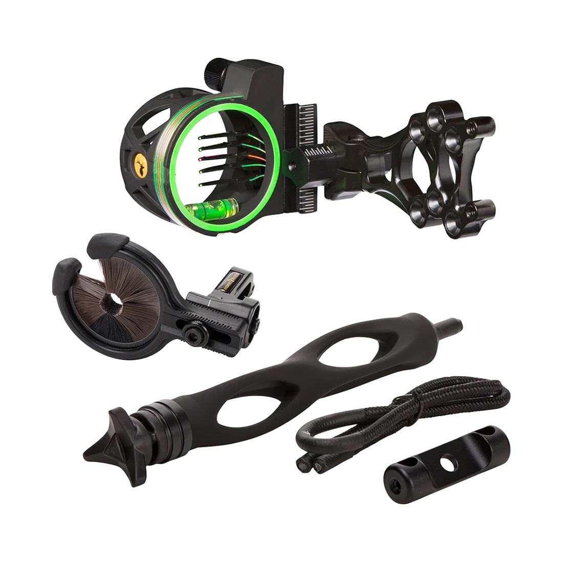bogen vingertop, trek sport, hydro gevorderde, archery release, bow sight highlight