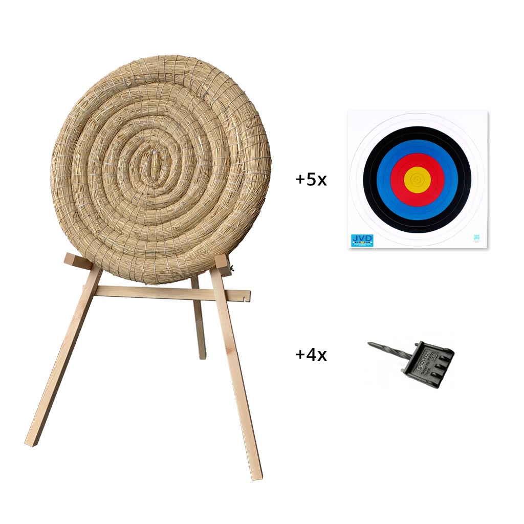 Targetset with large strawtarget | DutchBowStore.com